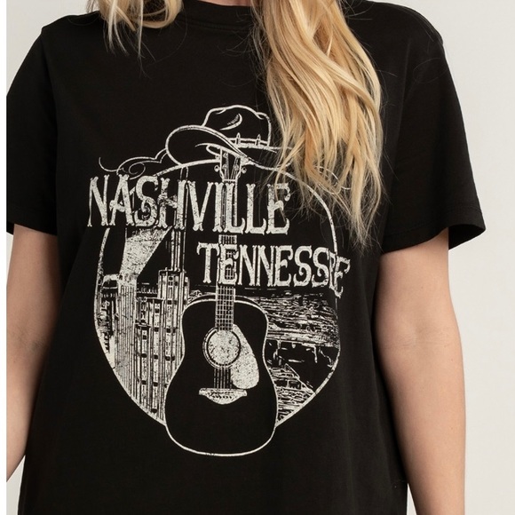 Nashville country T-shirt dress. - Picture 3 of 7